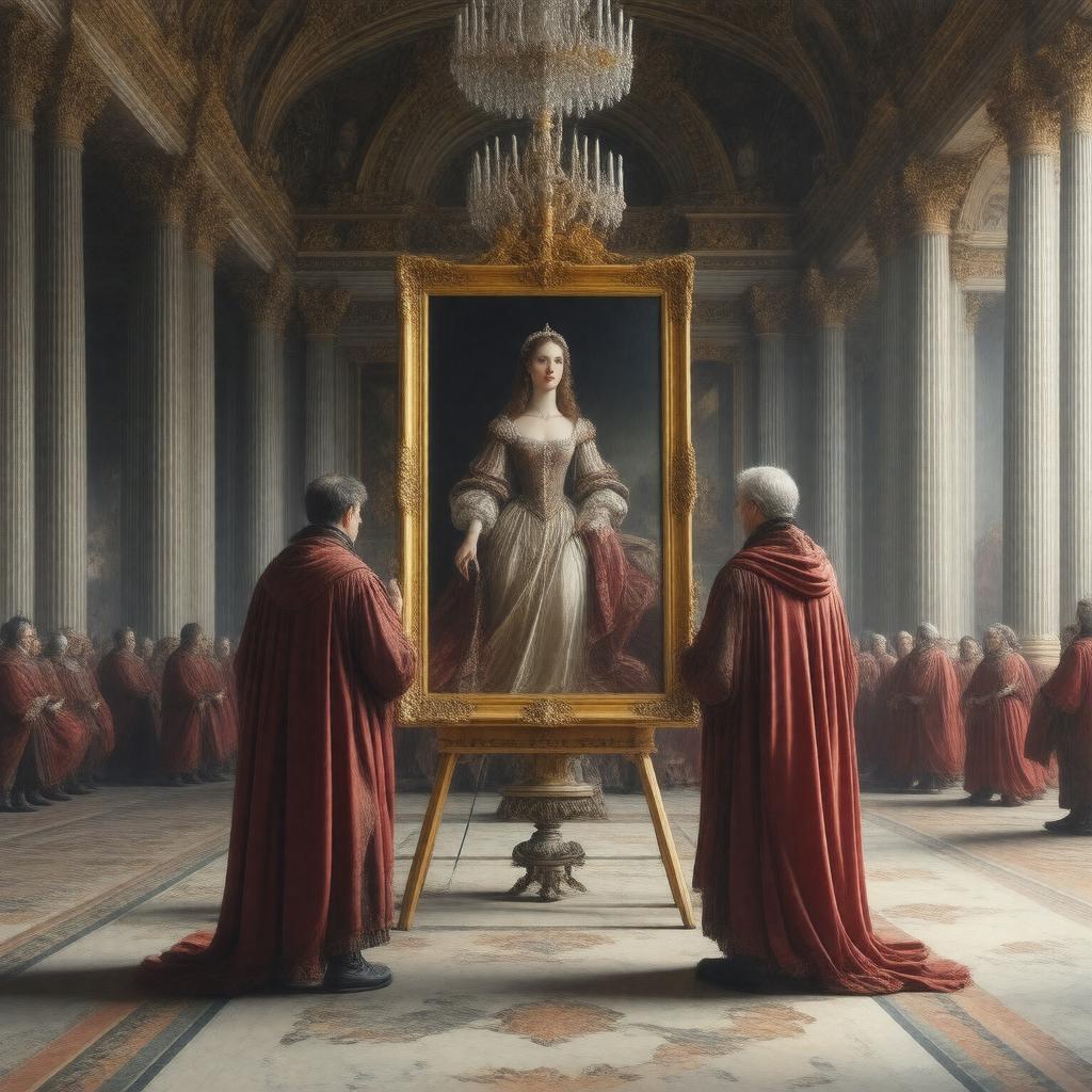 Click to view larger image AI-created image of My Last Duchess