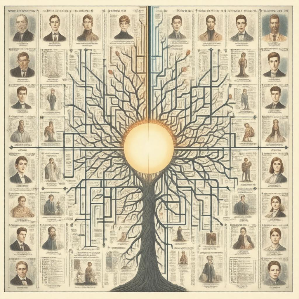 AI-created image of Myers–Briggs Type Indicator