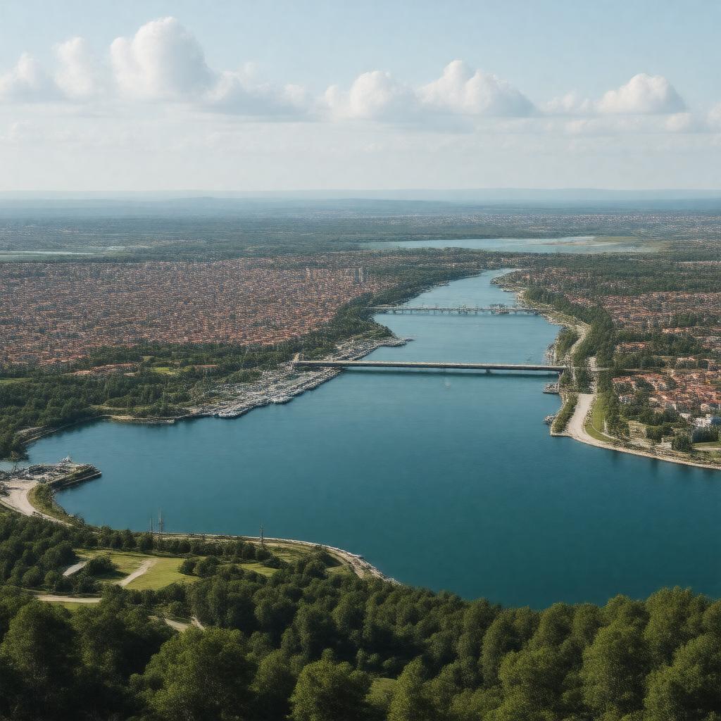 AI-created image of Mykolaiv Bay