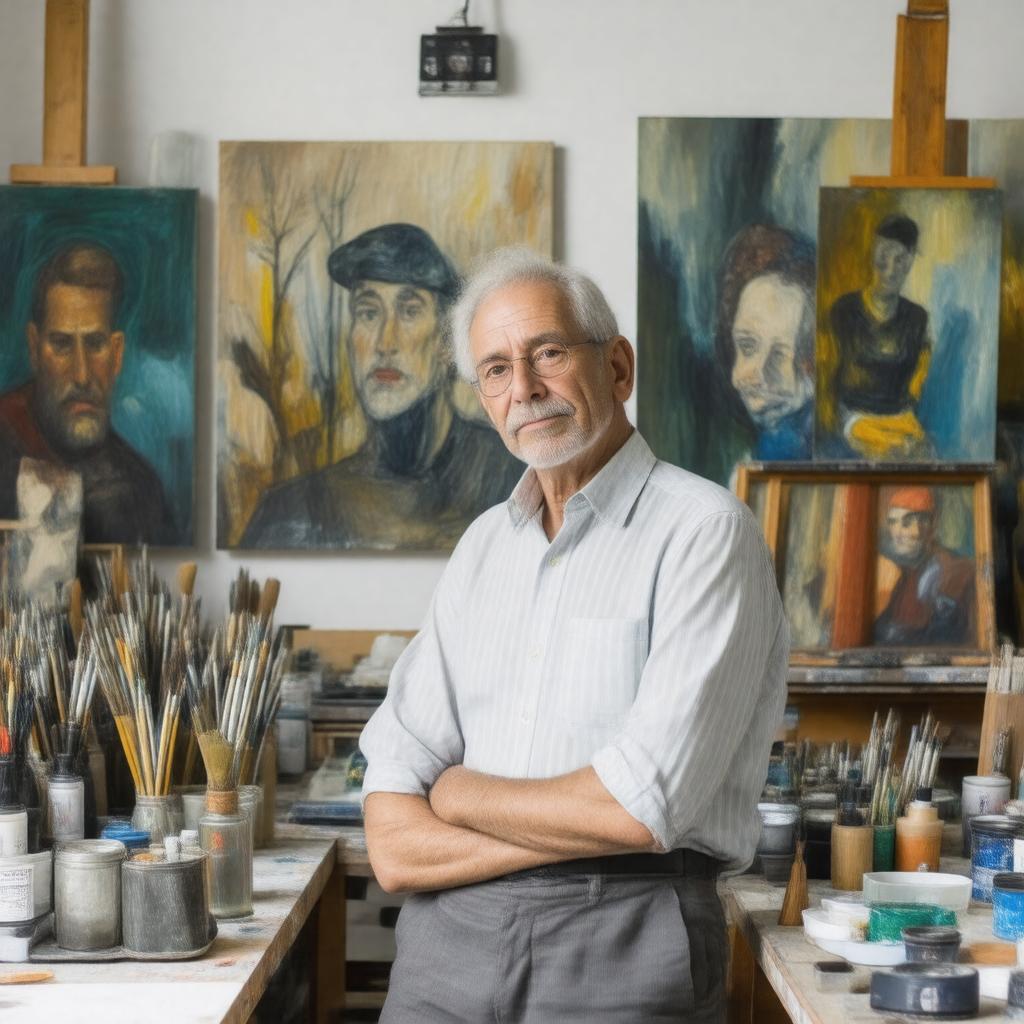 AI-created image of Myles Spiegel