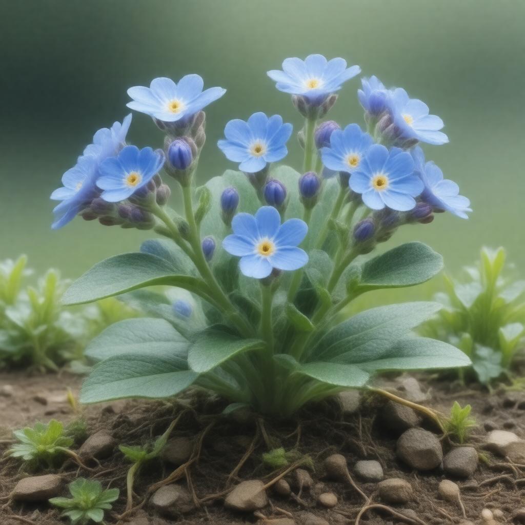AI-created image of Myosotis