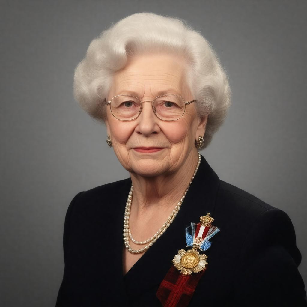 AI-created image of Myrna Whiteson