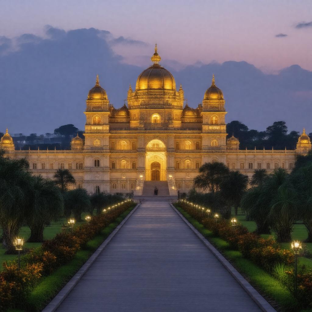 AI-created image of Mysore Palace