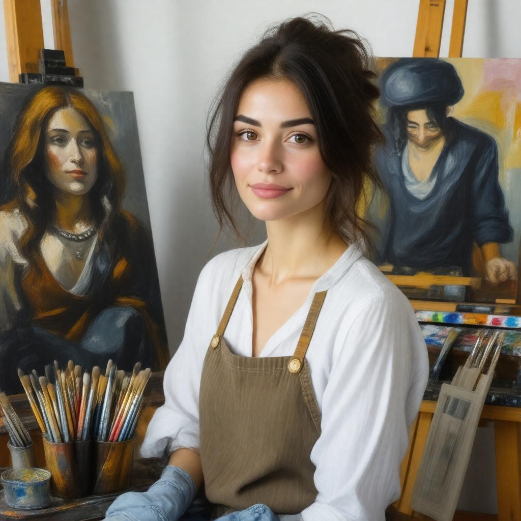 AI-created image of Mystelle Brabbée