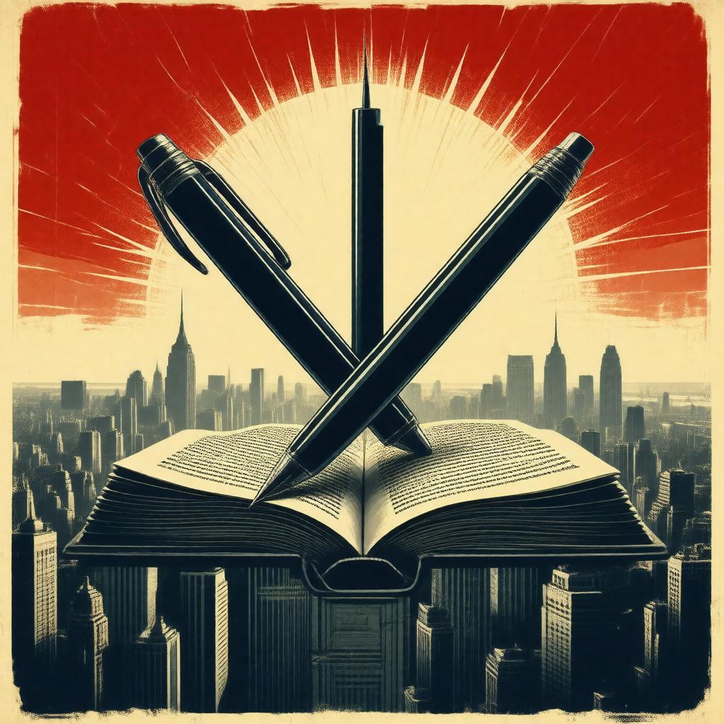 AI-created image of Mystery Writers of America