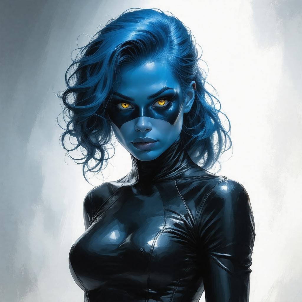 AI-created image of Mystique