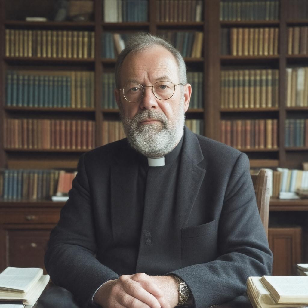 AI-created image of N.T. Wright