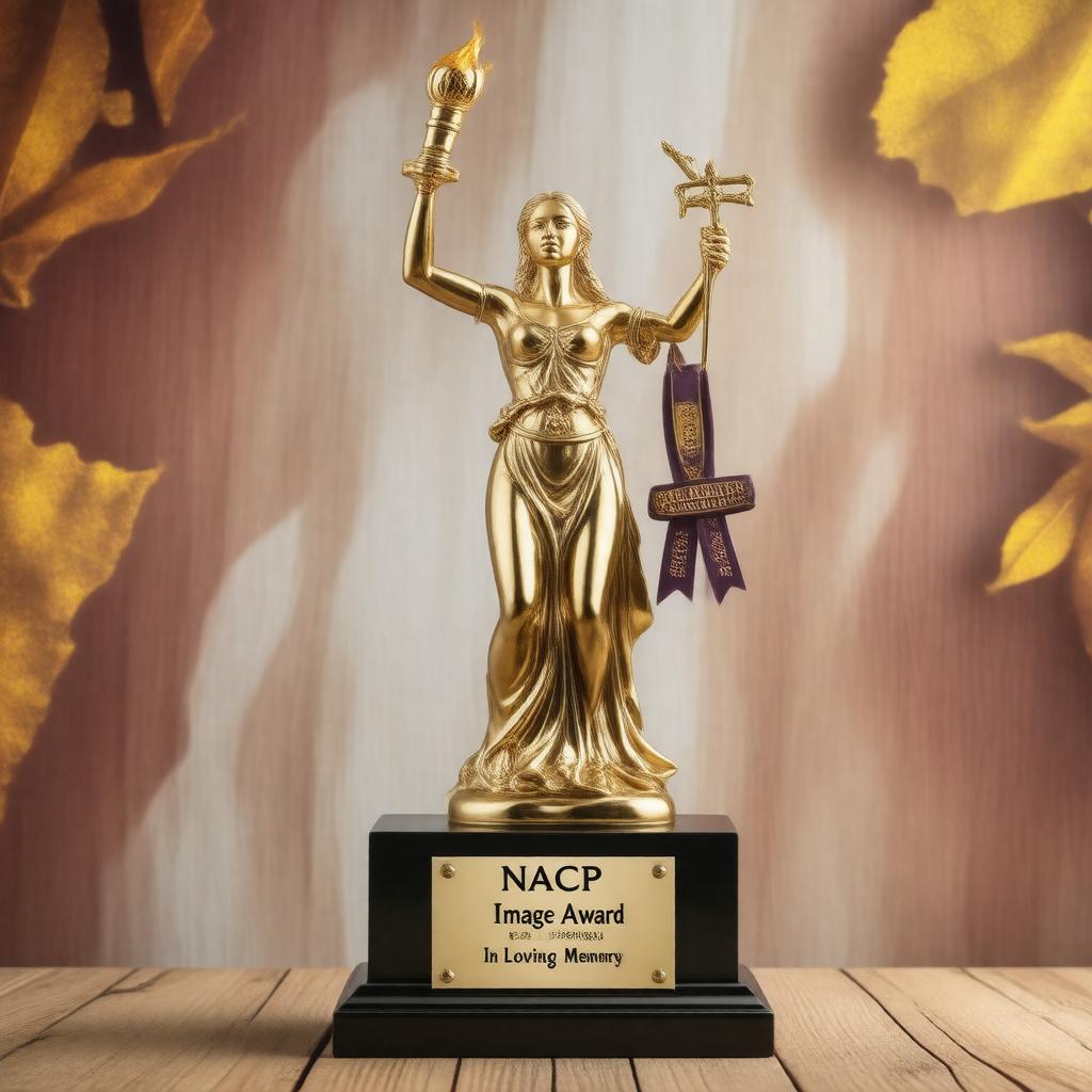 AI-created image of NAACP Image Award (posthumous)