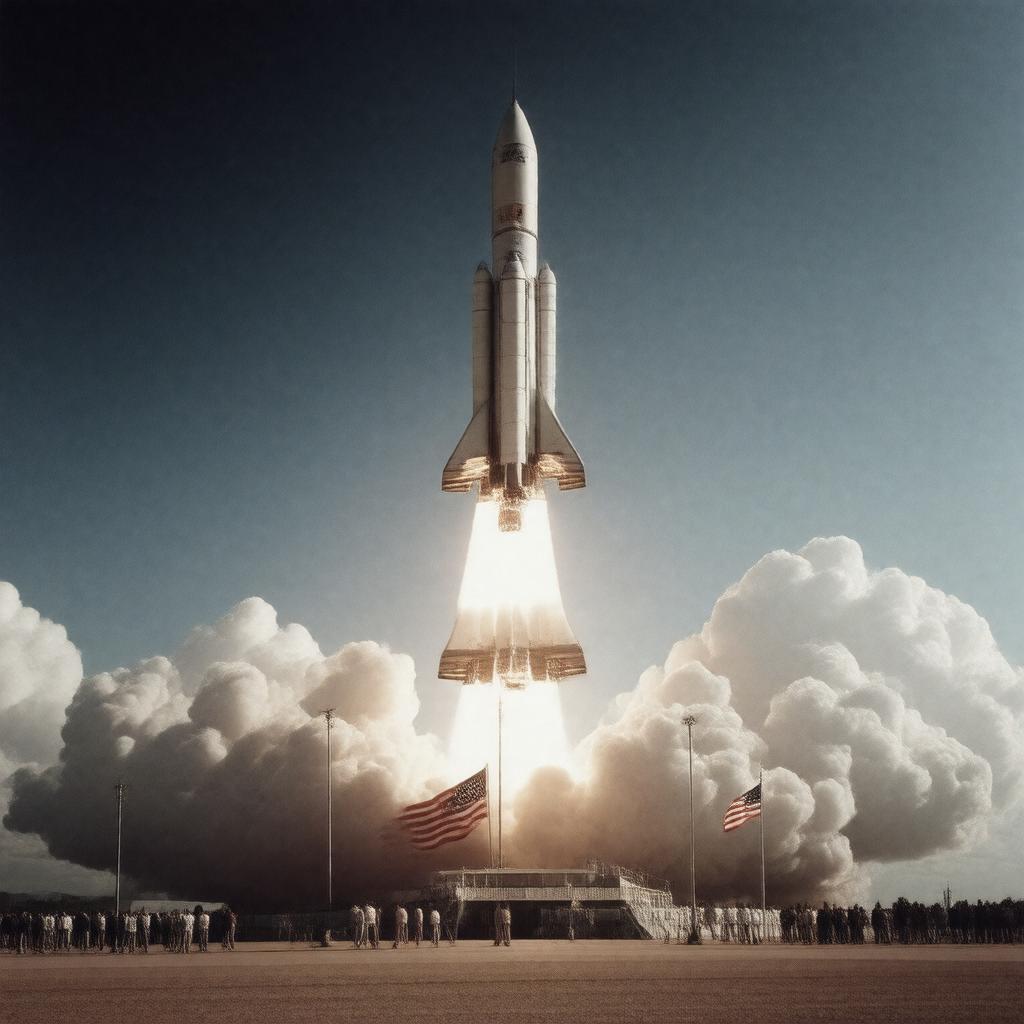 AI-created image of NASA Apollo program