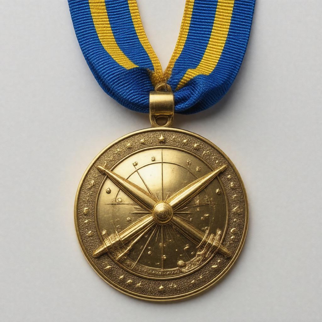 Click to view larger image AI-created image of NASA Distinguished Service Medal