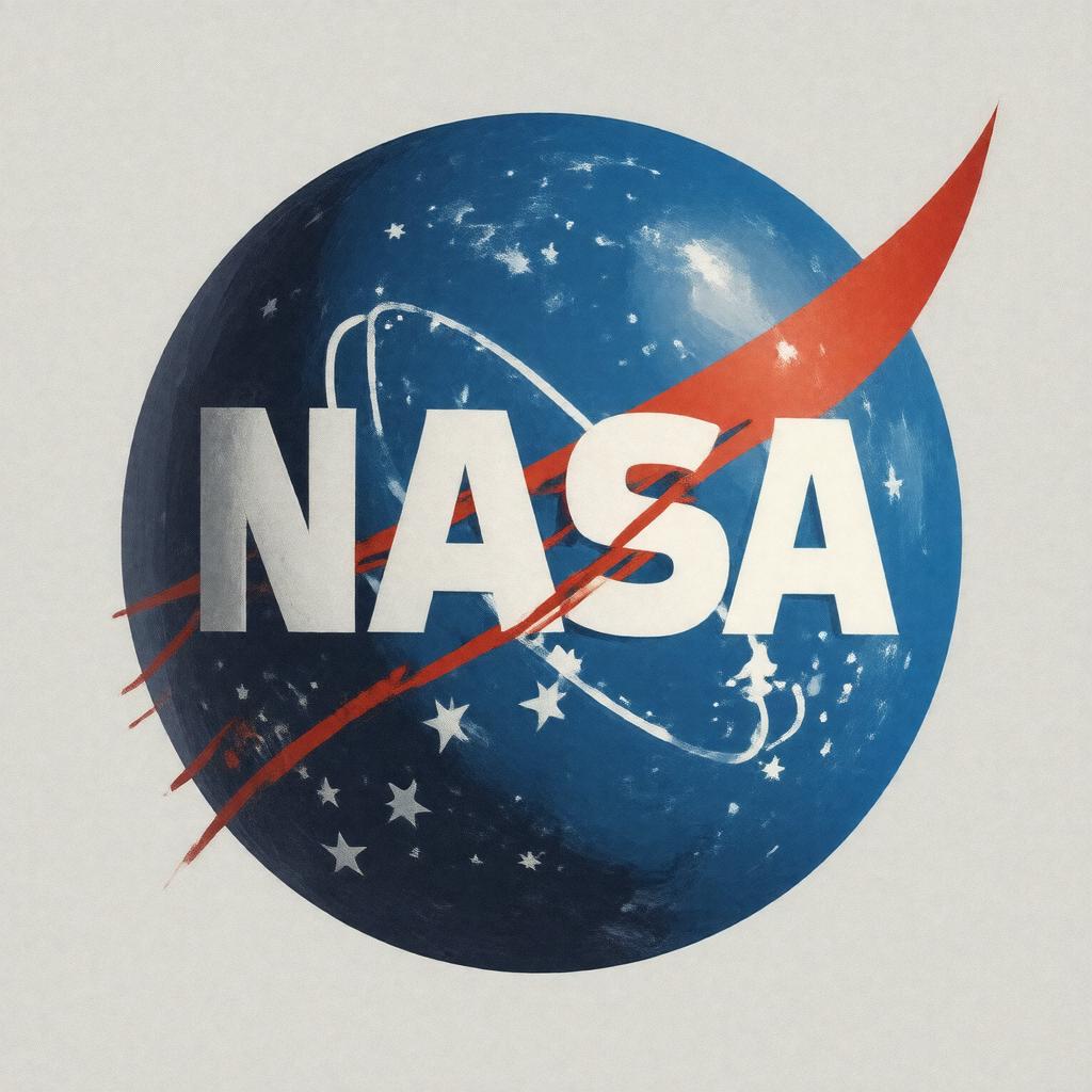 AI-created image of NASA insignia (the 'meatball')