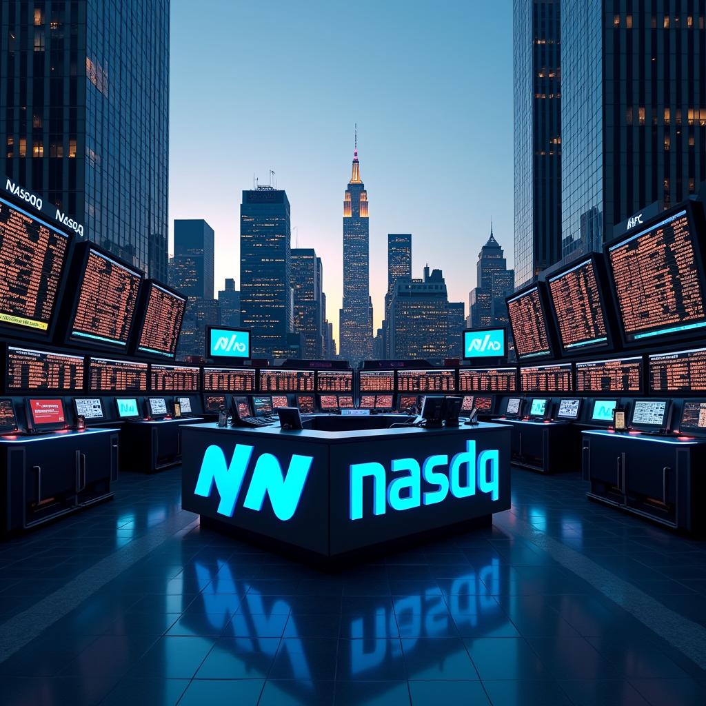 AI-created image of NASDAQ