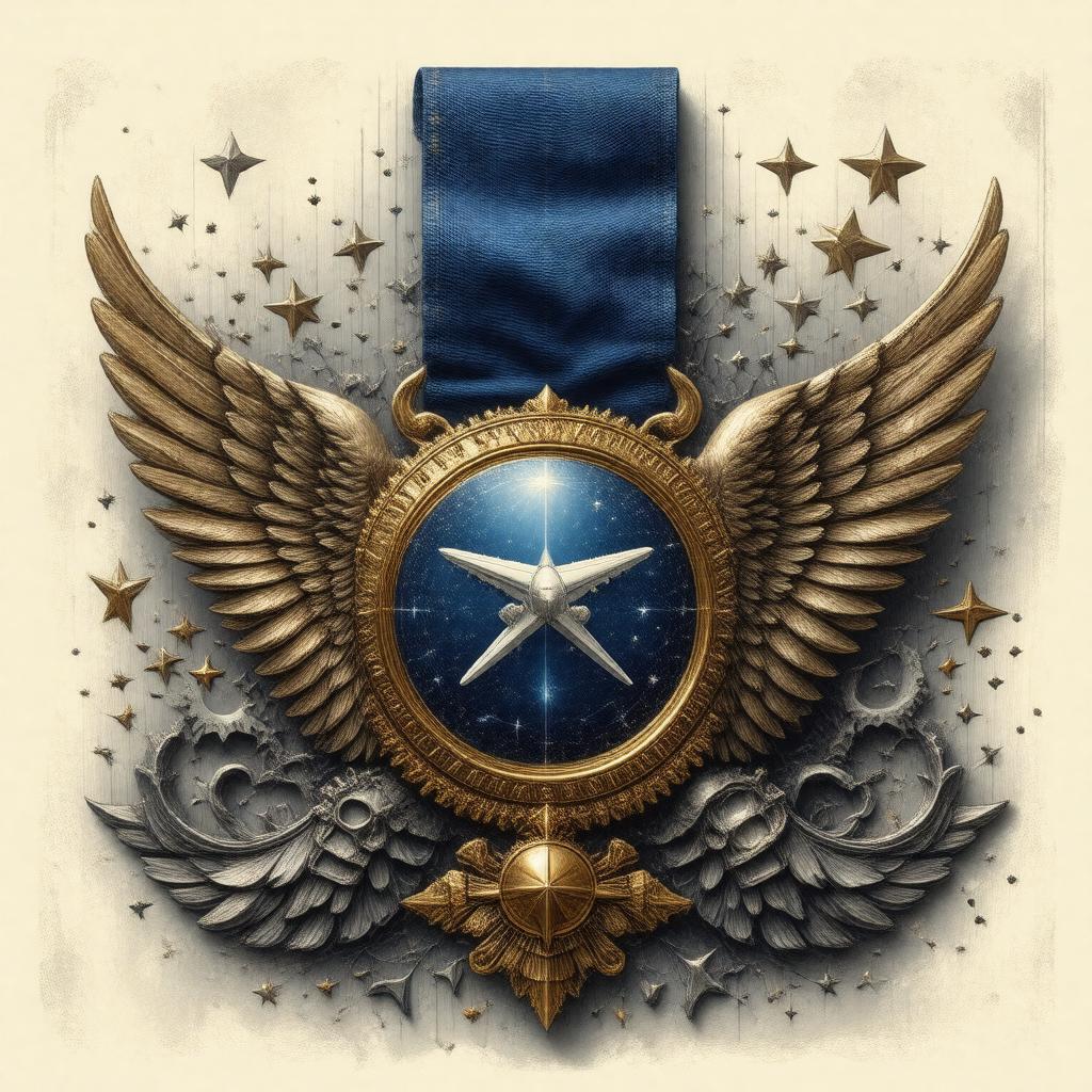 Click to view larger image AI-created image of NAS Award in Aeronautical Engineering