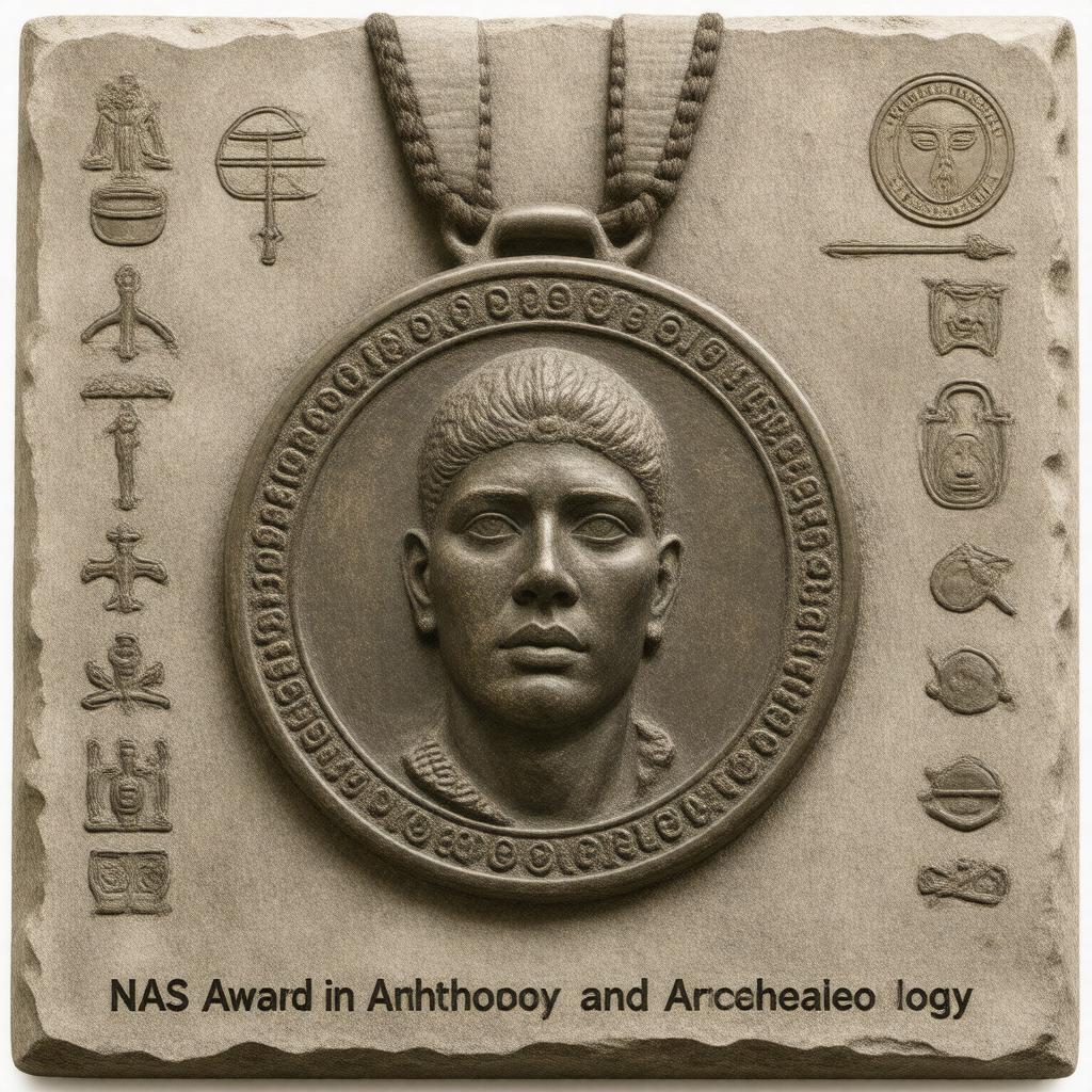 AI-created image of NAS Award in Anthropology and Archaeology
