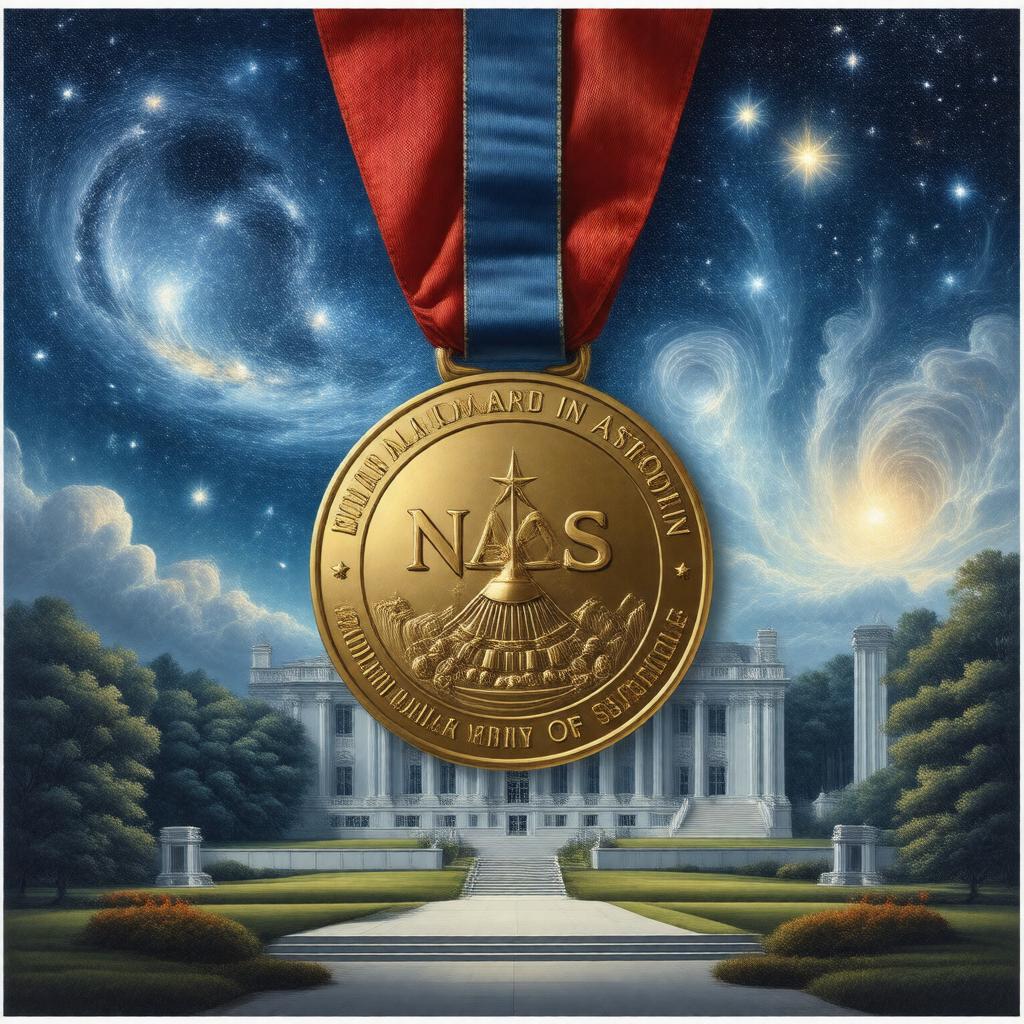 AI-created image of NAS Award in Astronomy