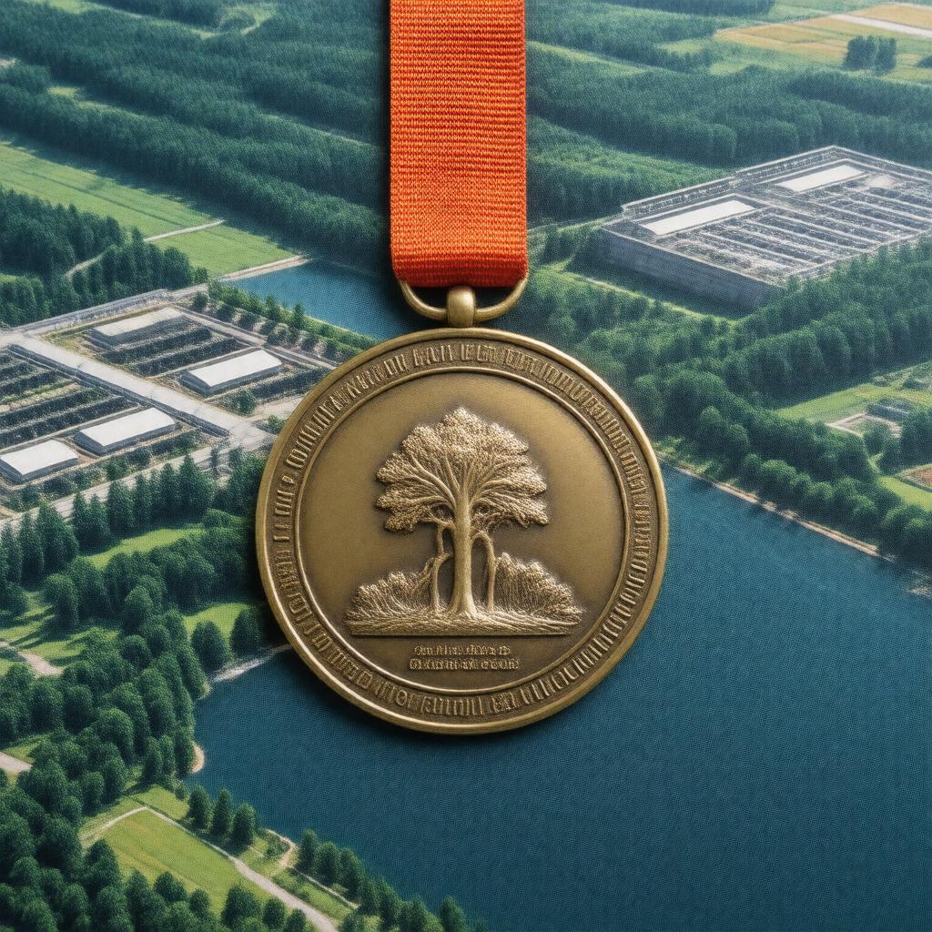 AI-created image of NAS Award in Environmental Engineering