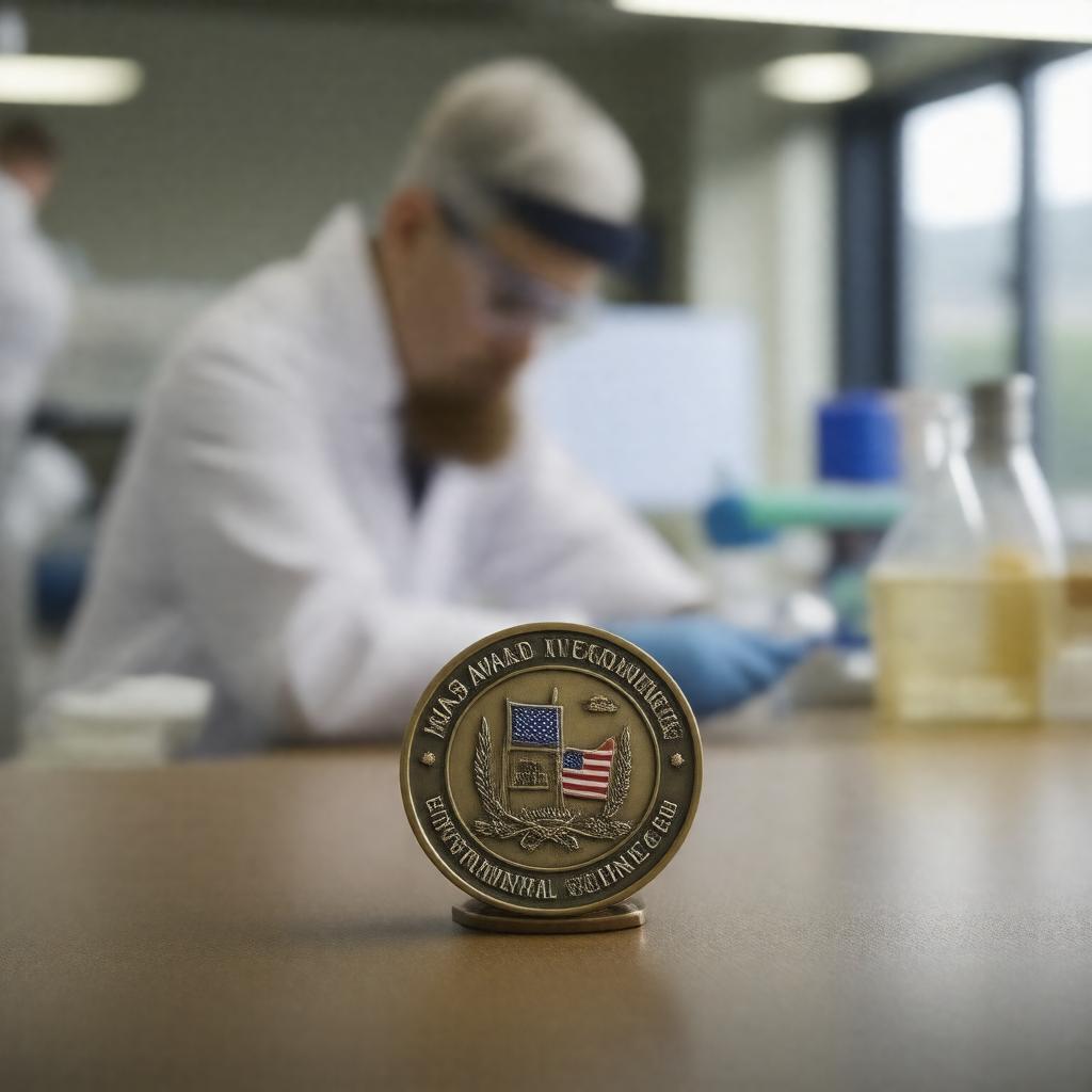 Click to view larger image AI-created image of NAS Award in Environmental Science