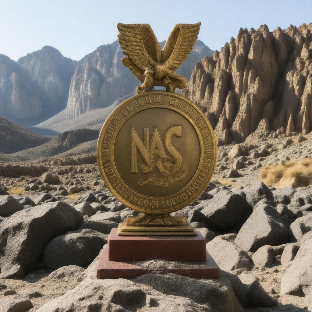 Click to view larger image AI-created image of NAS Award in Geology