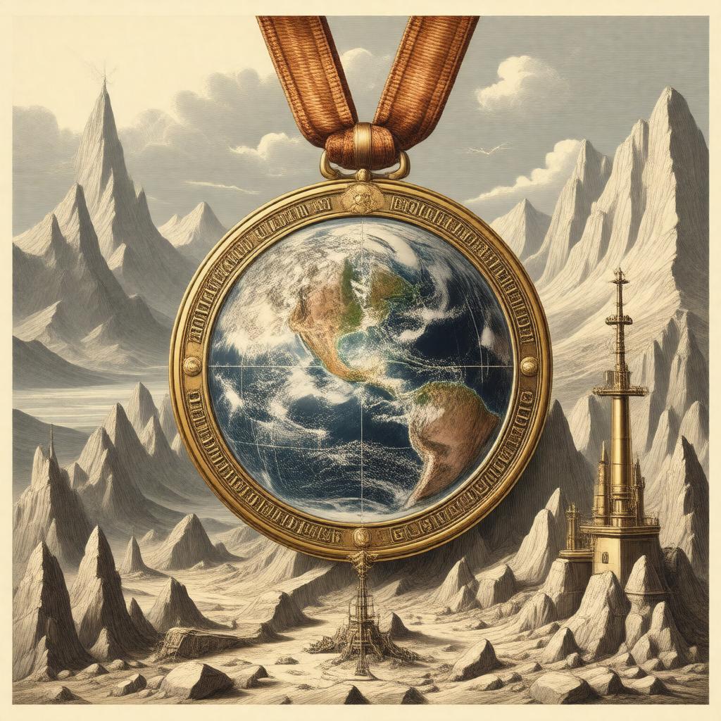 AI-created image of NAS Award in Geophysics