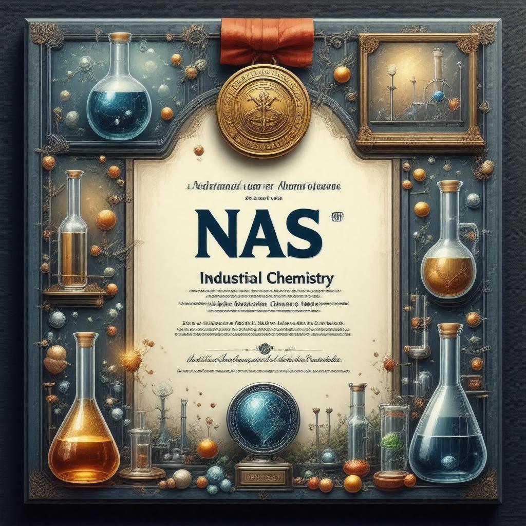 AI-created image of NAS Award in Industrial Chemistry