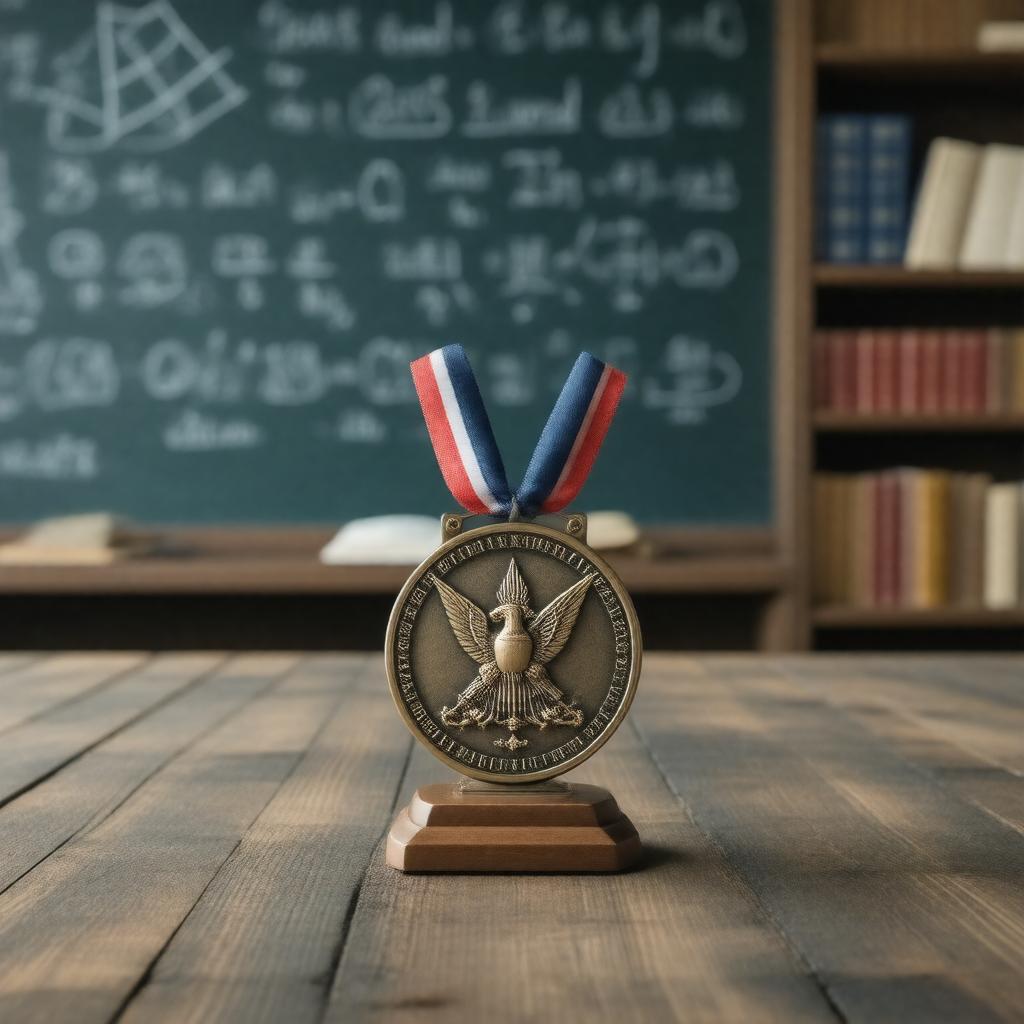 AI-created image of NAS Award in Mathematics