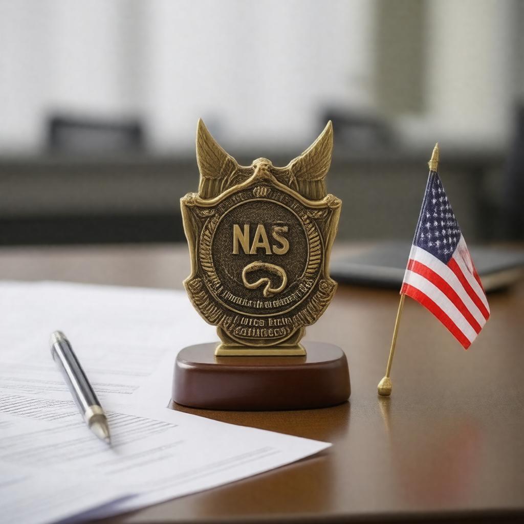 AI-created image of NAS Award in Mathematics and Statistics