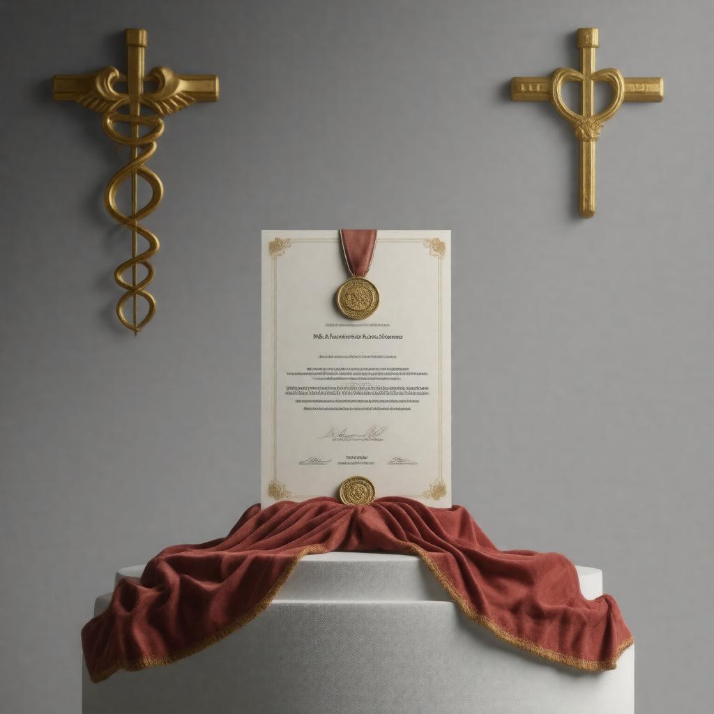 AI-created image of NAS Award in Medical and Health Sciences