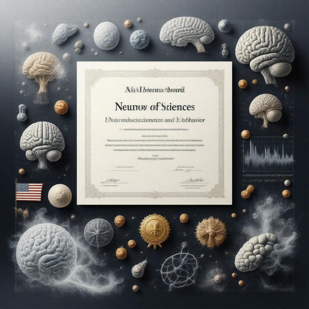AI-created image of NAS Award in Neurosciences and Behavior