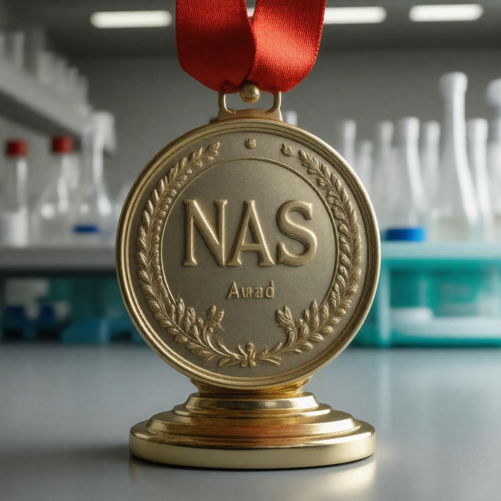 Click to view larger image AI-created image of NAS Award in Pharmacology