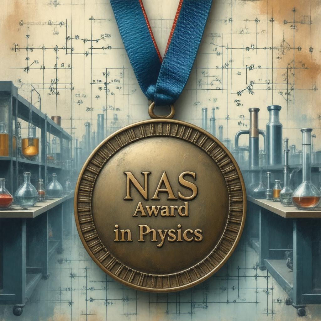 Click to view larger image AI-created image of NAS Award in Physics