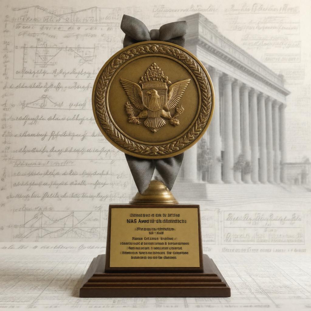 Click to view larger image AI-created image of NAS Award in Statistics and Probability