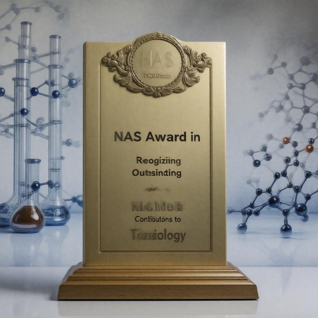 Click to view larger image AI-created image of NAS Award in Toxicology