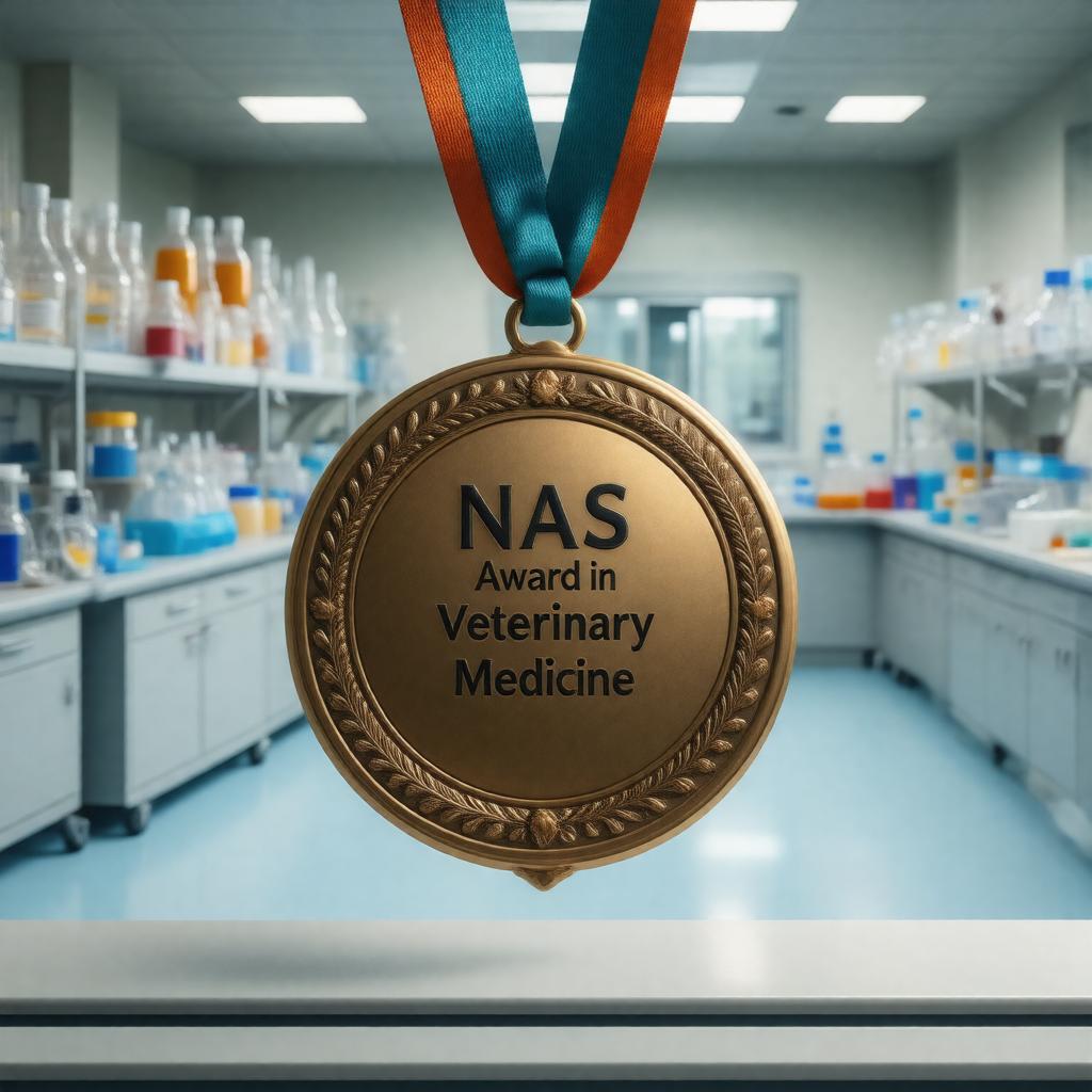 AI-created image of NAS Award in Veterinary Medicine