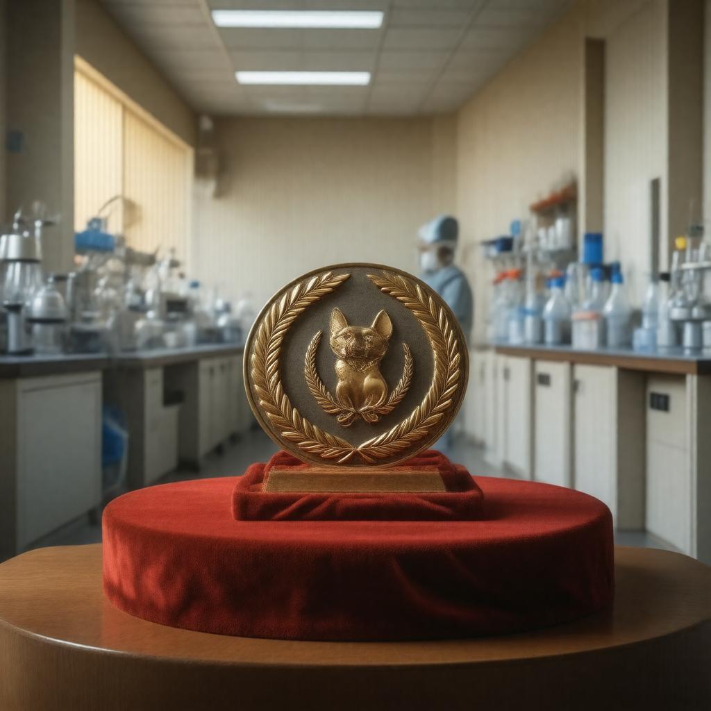 Click to view larger image AI-created image of NAS Award in Veterinary Sciences
