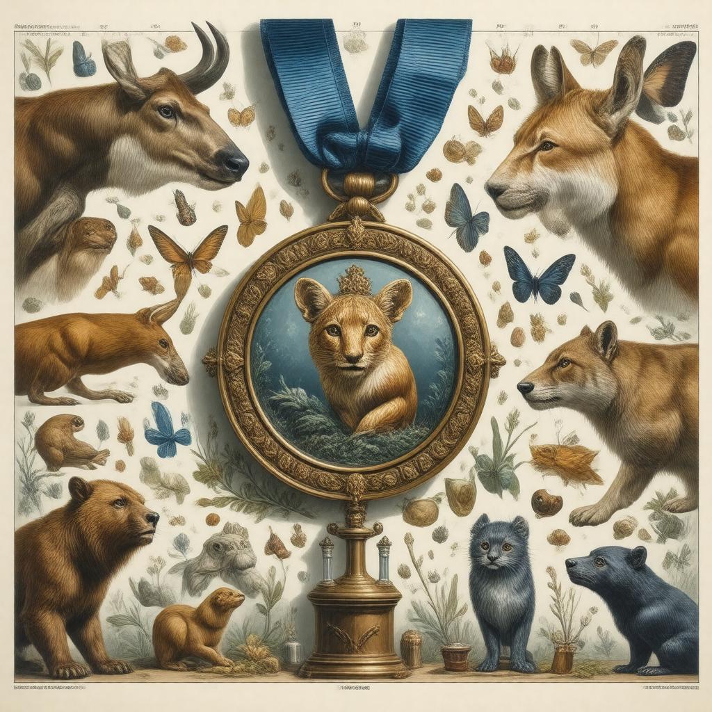 AI-created image of NAS Award in Zoology and Animal Biology