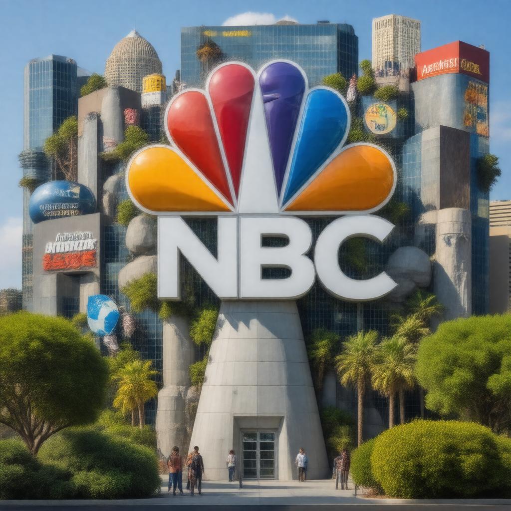 AI-created image of NBC Entertainment