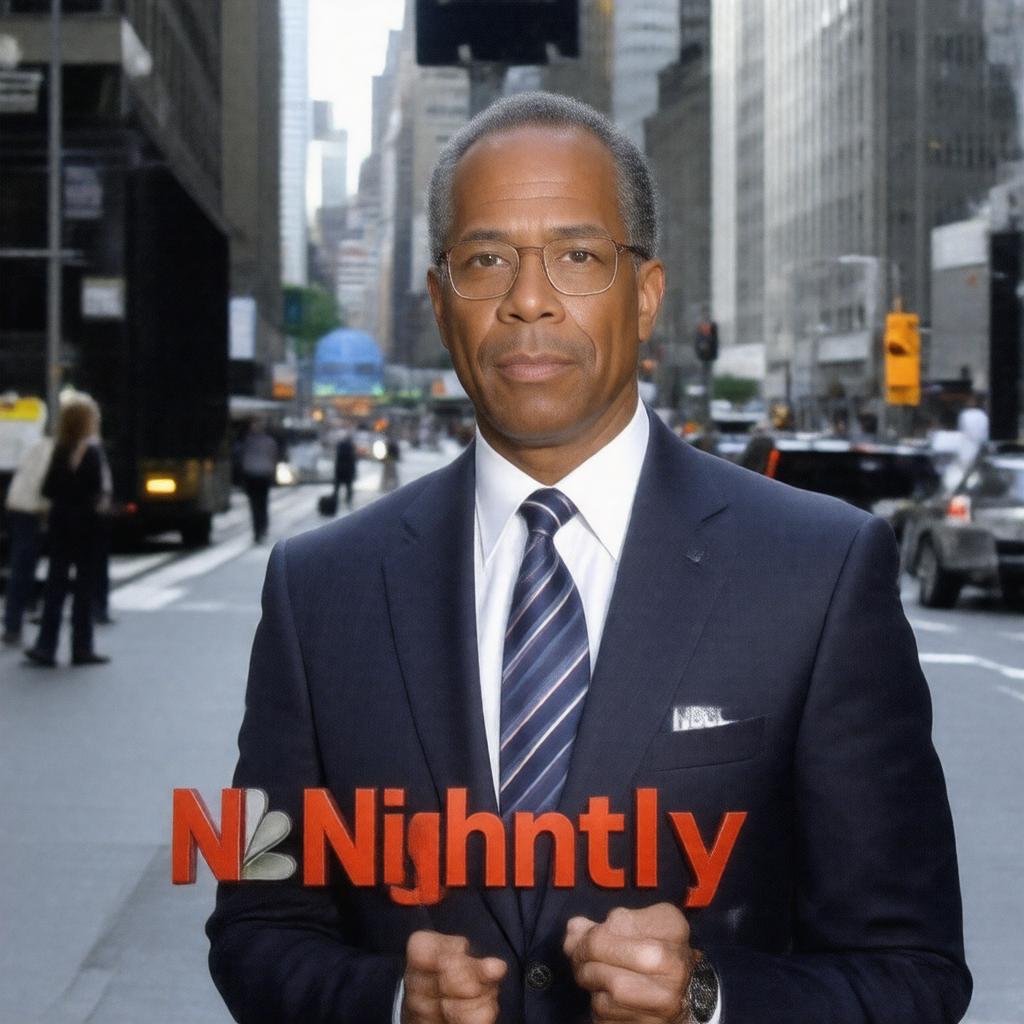 AI-created image of NBC Nightly News
