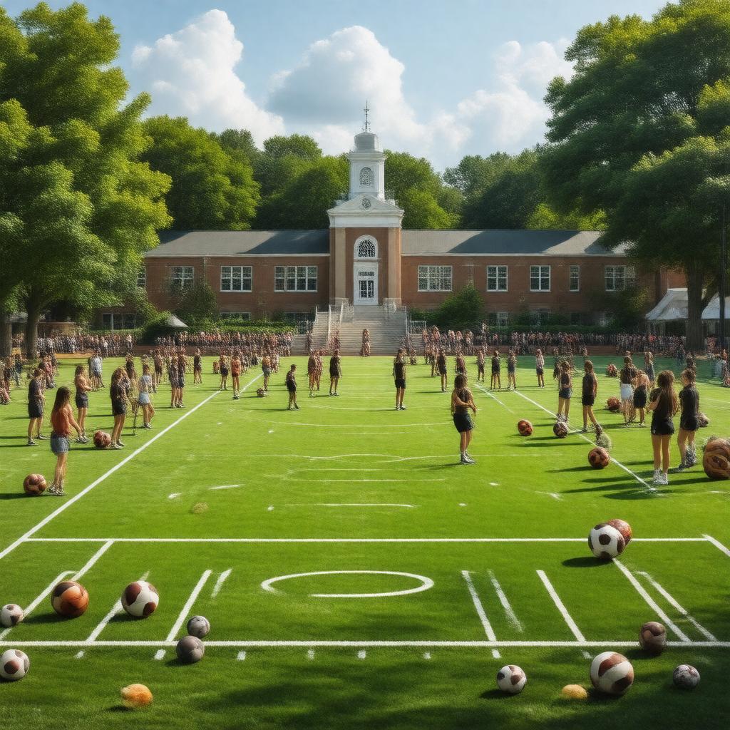 Click to view larger image AI-created image of NCAA Division III