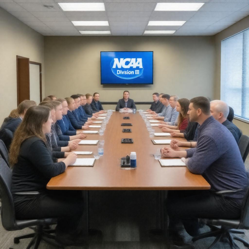 AI-created image of NCAA Division III Management Council