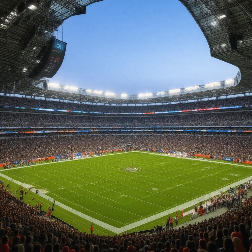 AI-created image of NCAA Division I FBS