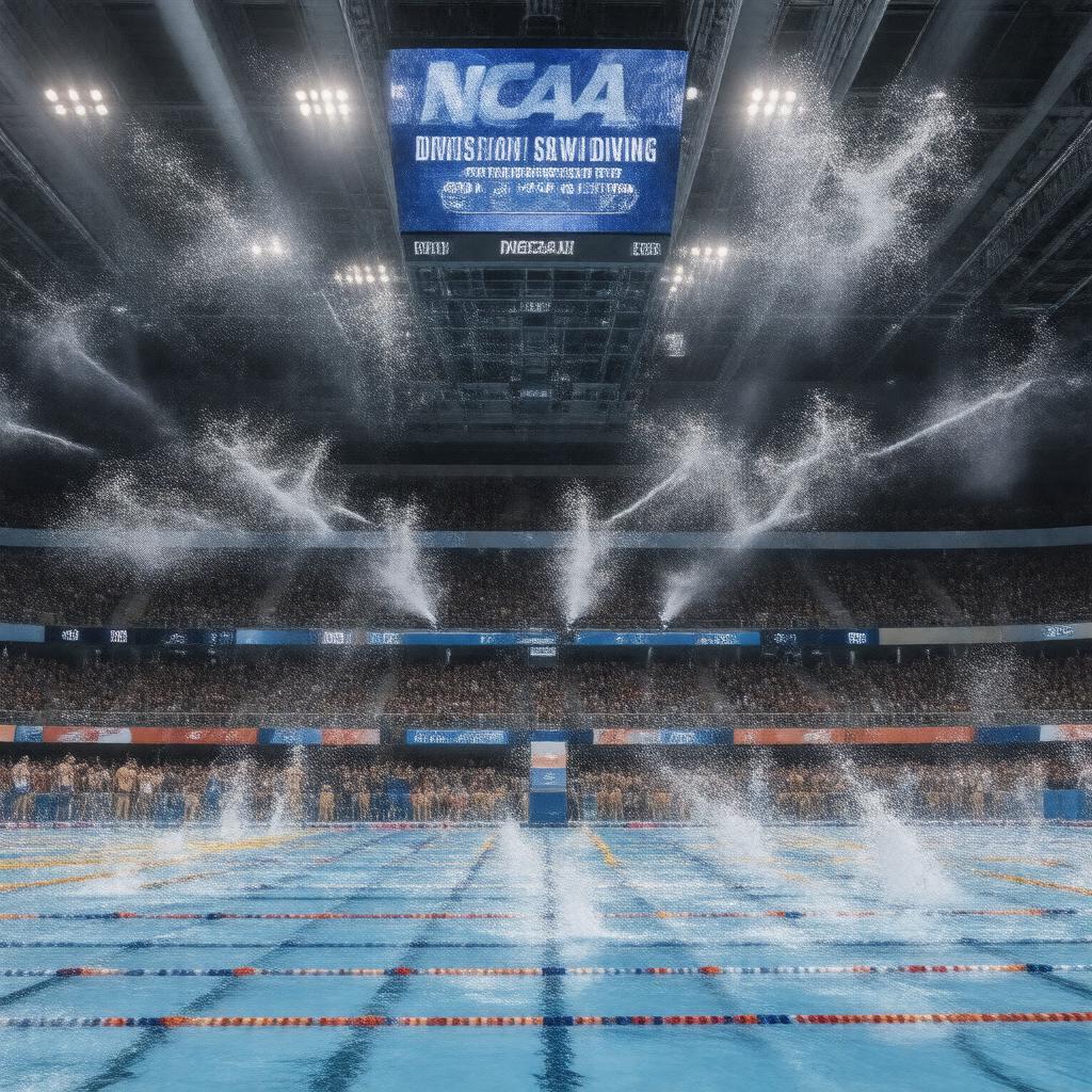AI-created image of NCAA Division I Men's Swimming and Diving Championships