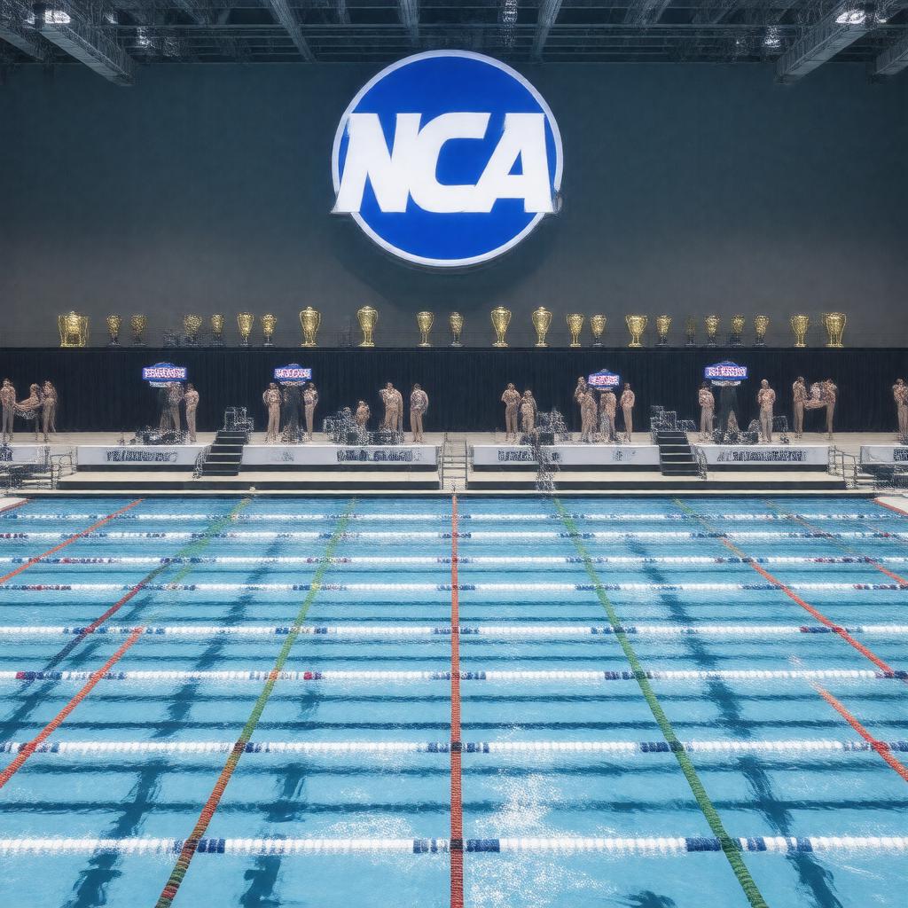 AI-created image of NCAA Division I Women's Swimming and Diving Championships