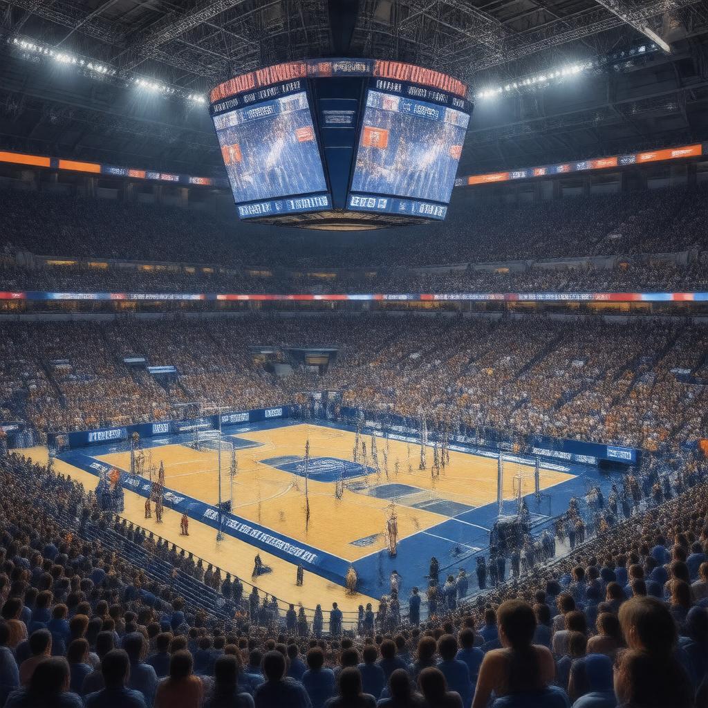 AI-created image of NCAA Division I Women's Volleyball Championship