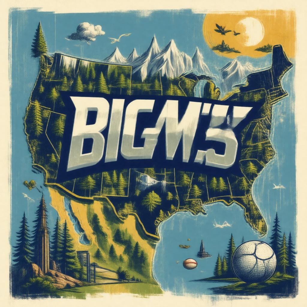 AI-created image of NCAA Division I – Big West Conference