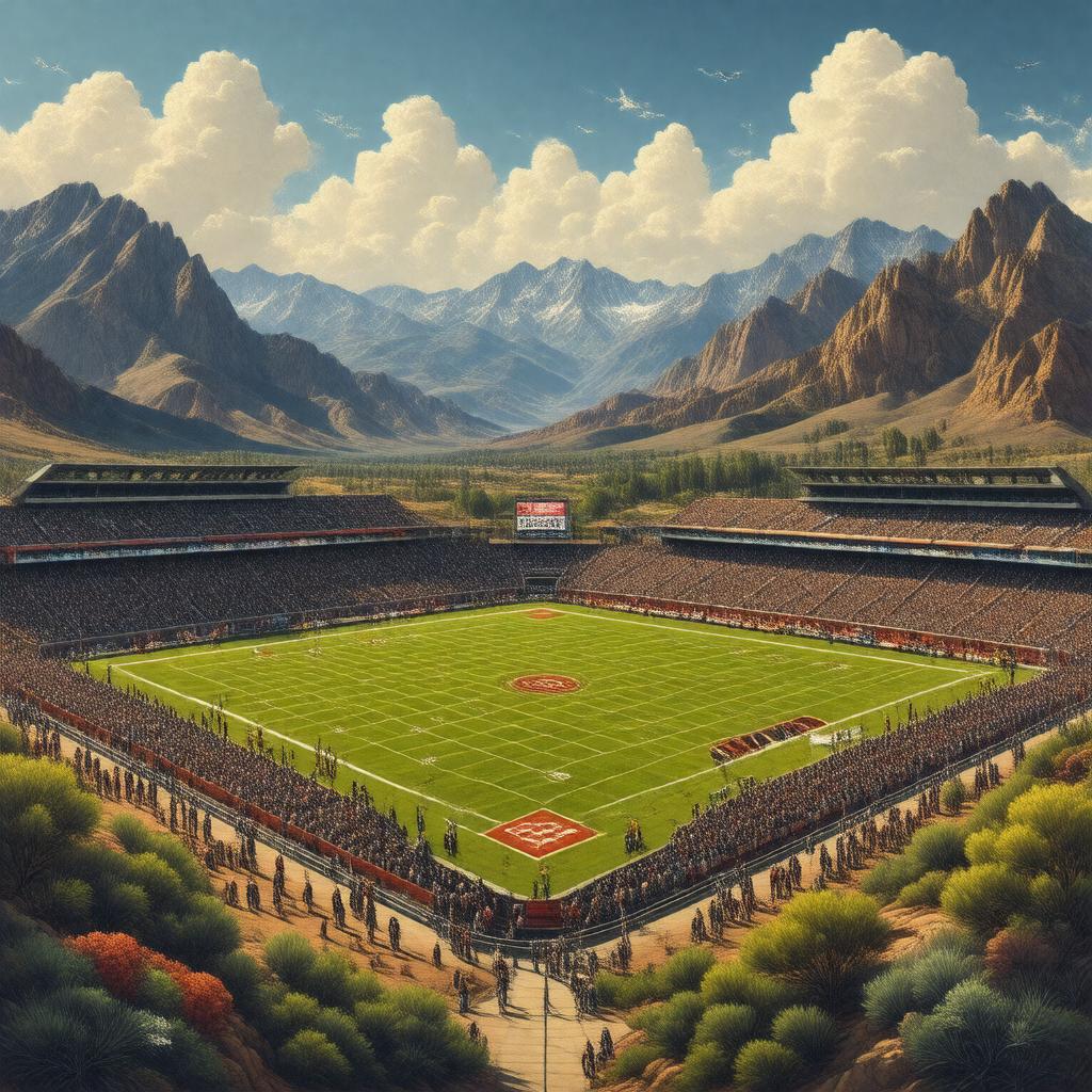 AI-created image of NCAA Division I – Pac-12