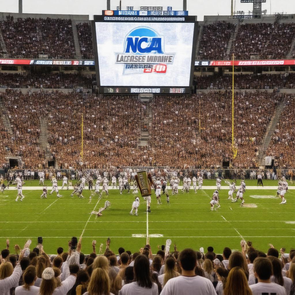 Click to view larger image AI-created image of NCAA Lacrosse Championships