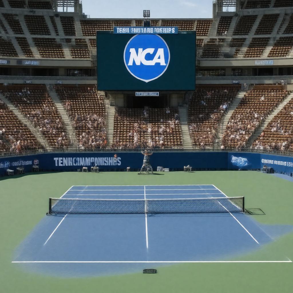 AI-created image of NCAA Tennis Championships