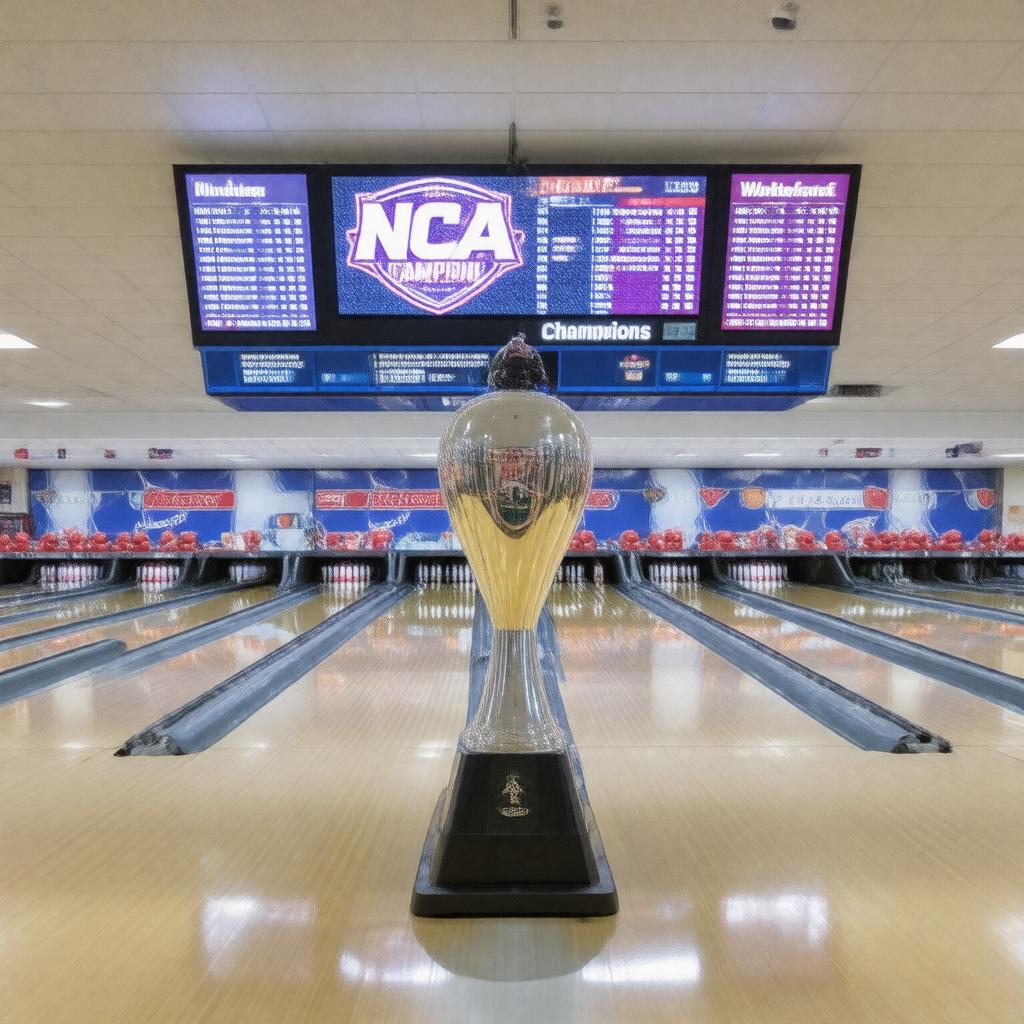 AI-created image of NCAA Women's Bowling Championship