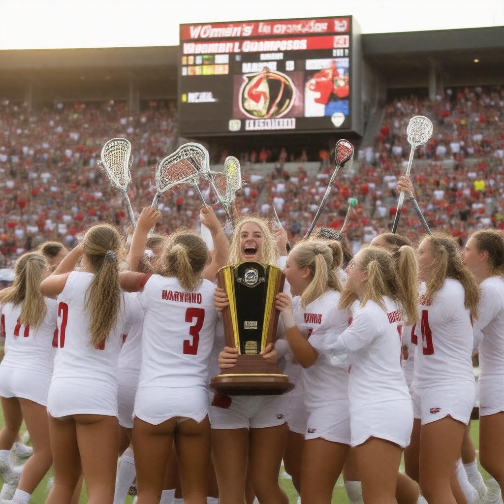 Click to view larger image AI-created image of NCAA Women's Lacrosse Championship