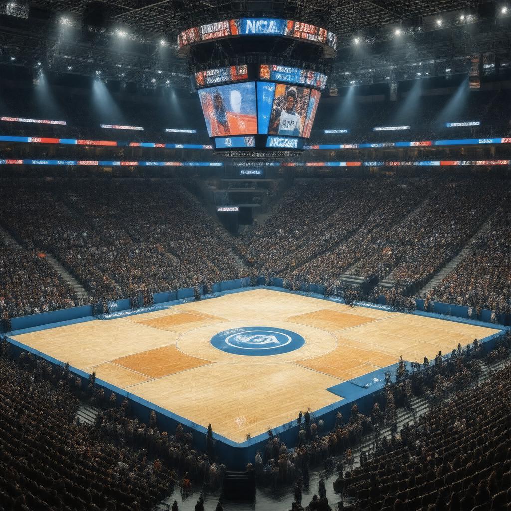 AI-created image of NCAA Wrestling Championships